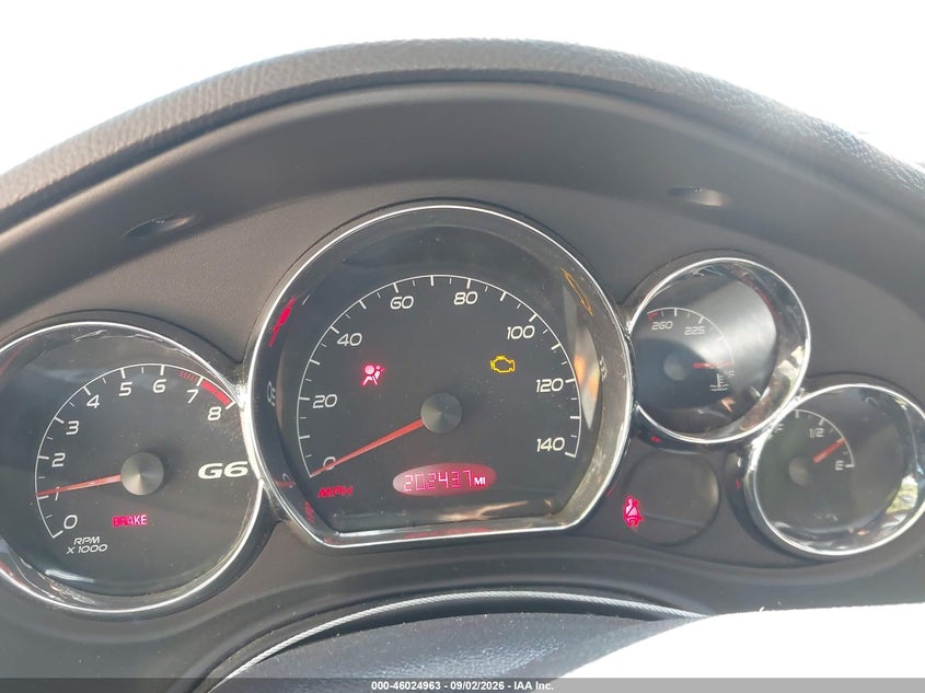 PONTIAC G6 2007 VIN 1G2ZF58BX74179258