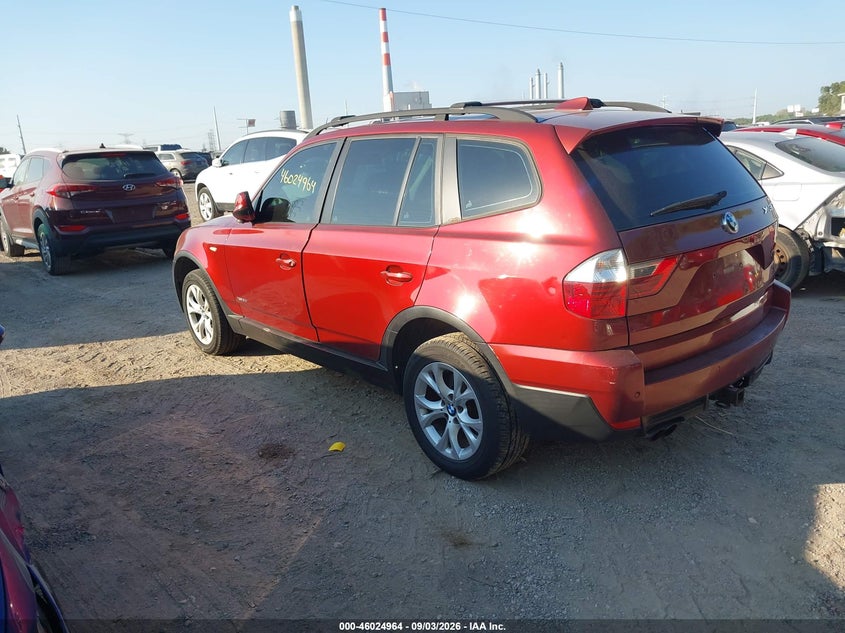 Vin: wbxoc9c4xawj38140, lot: 46524355, bmw x3 20103