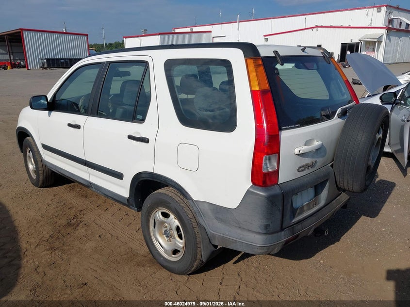 2004 HONDA CR-V SPORT UTILITY VEHICLE 2.4L I-4 DOHC, VVT, REGULAR , 160HP