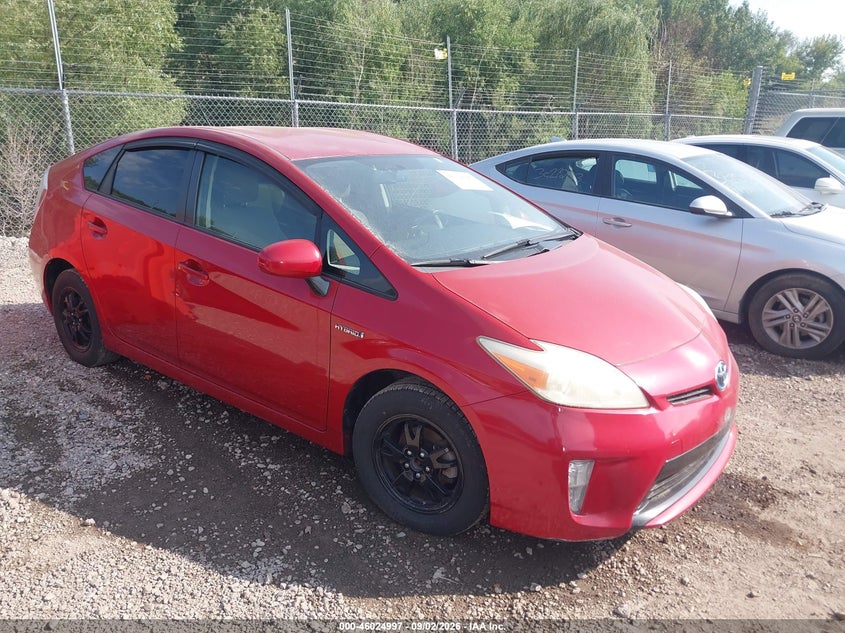 2013 TOYOTA PRIUS auction photo 1
