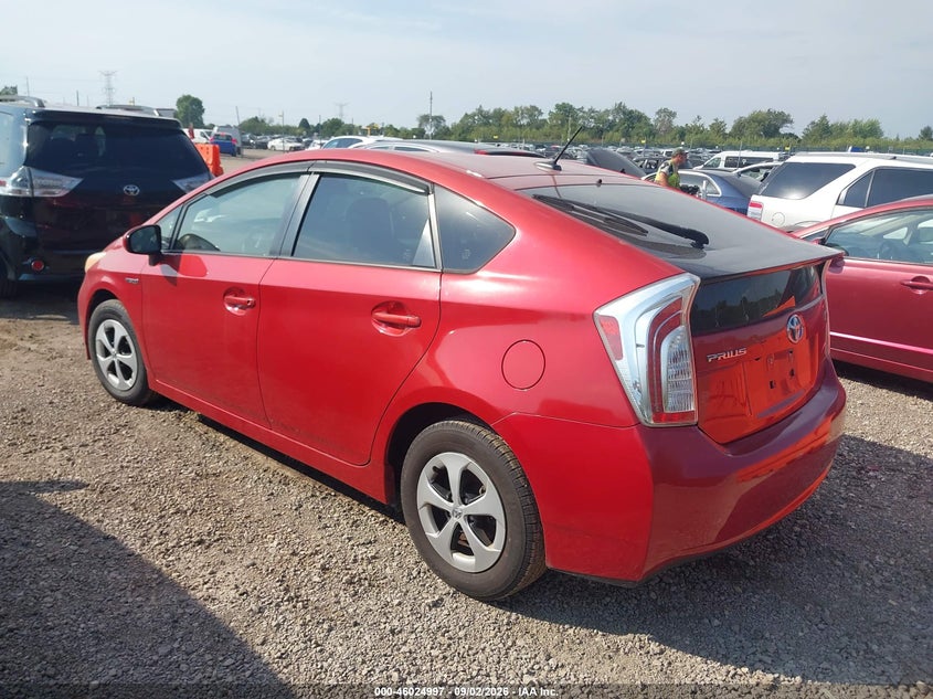 2013 TOYOTA PRIUS auction photo 3