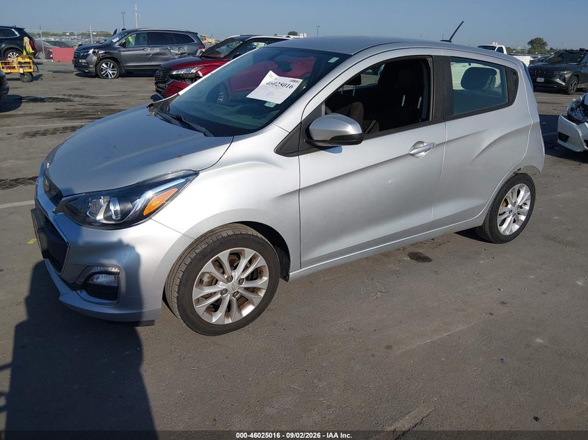 2021 Chevrolet Spark Fwd 1Lt Automatic, Rear, IAAI, VIN KL8CD6SA7MC741477 — photo 2