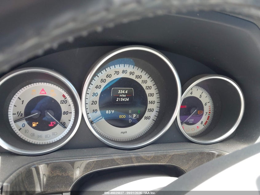 2014 MERCEDES-BENZ E 350 auction photo 7
