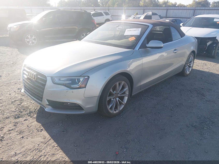 AUDI A5 2013 VIN WAUAFAFH0DN015027