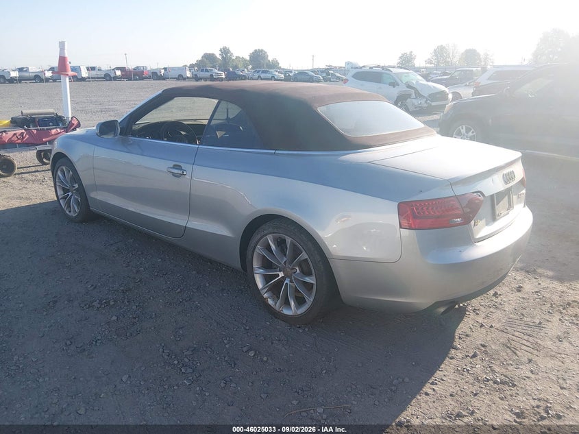 2013 AUDI A5 auction photo 3