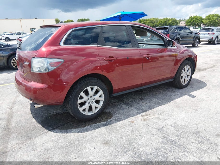 2007 MAZDA CX-7 SPORT UTILITY VEHICLE 2.3L I4 FI DOHC 16V F4
