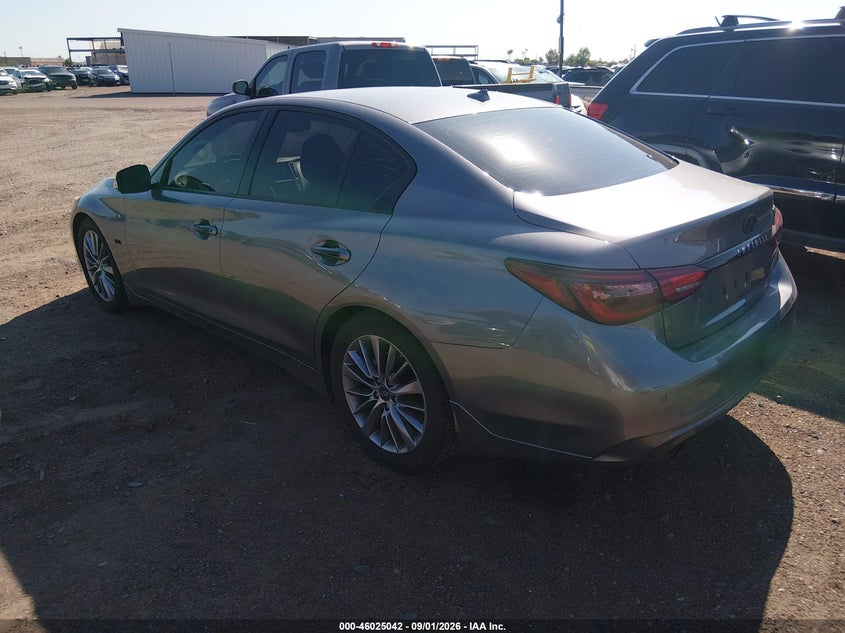 2018 INFINITI Q50 auction photo 3
