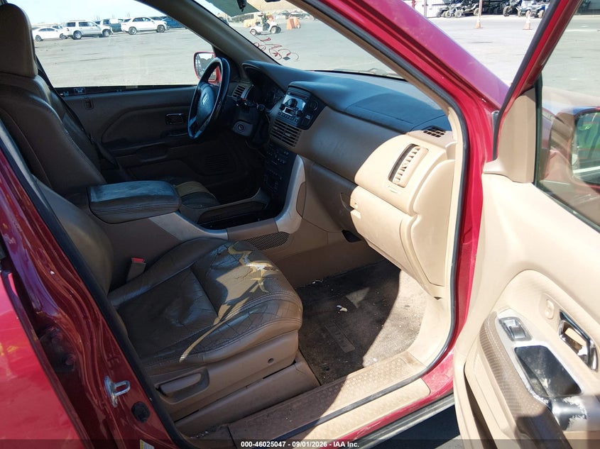 HONDA PILOT 2005 VIN 2HKYF18525H515132