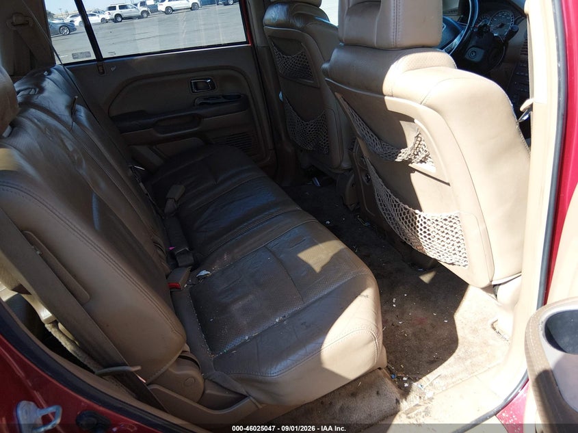 HONDA PILOT 2005 VIN 2HKYF18525H515132