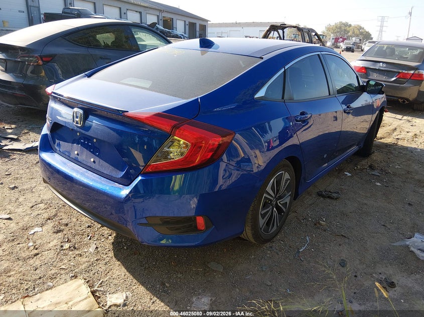 Vin: 19xfc1f76je002324, lot: 46524471, honda civic ex-l 20184