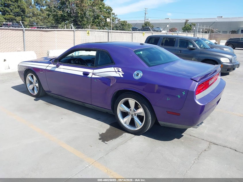 Vin: 2c3cdybt5dh691152, lot: 46524480, dodge challenger r/t classic 20133