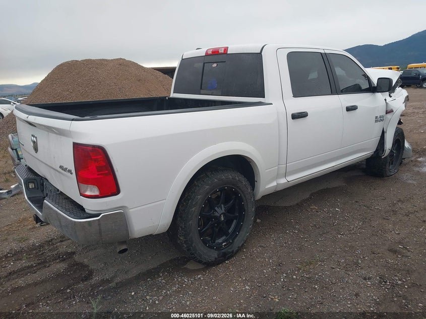 Vin: 1c6rr7ltxjs267283, lot: 46524491, ram 1500 slt 20184