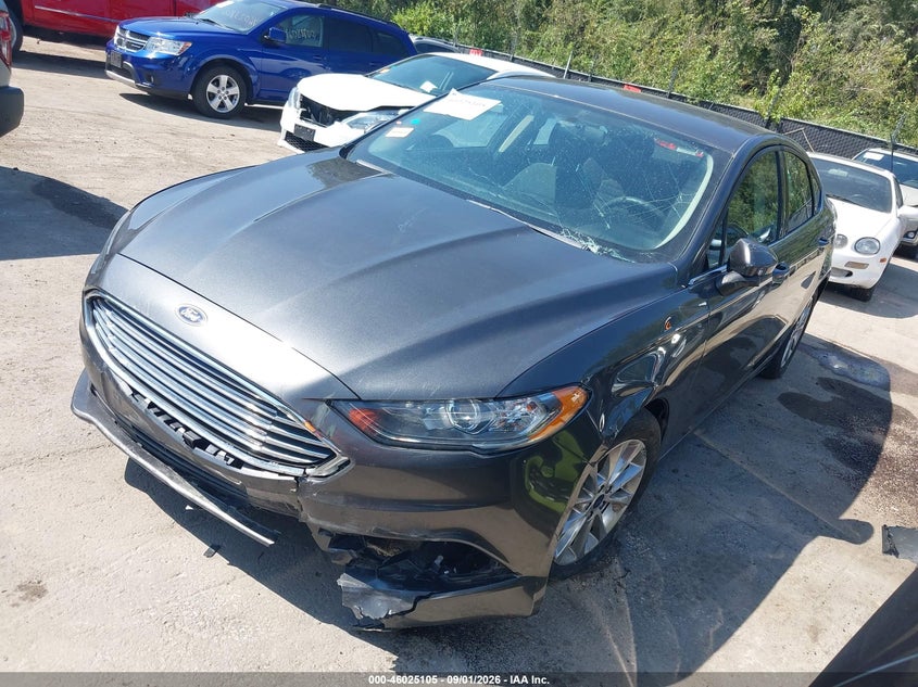 Vin: 3fa6p0h71hr206744, lot: 46524496, ford fusion se 20172