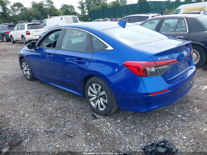 2022 HONDA CIVIC auction photo 3