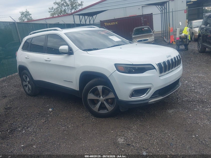 Vin: 1c4pjmdx9kd425125, lot: 46524520, jeep cherokee limited 4x4 2019 img_1