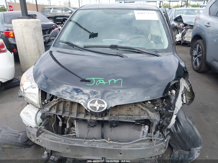 SCION XD 2013 VIN JTKKUPB43D1037929