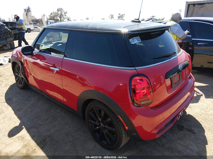 Vin: wmwxp7c58k2a49433, lot: 46524529, mini hardtop cooper s 20193