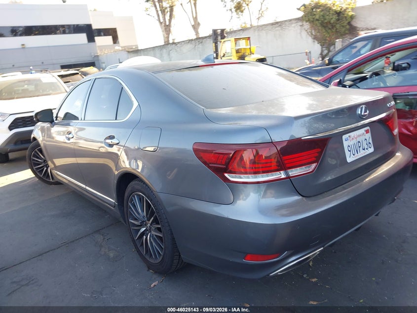Vin: jthbl5ef5e5131282, lot: 46524534, lexus ls 460 20143