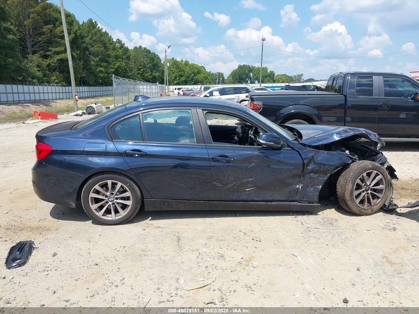 BMW 320I 2017 VIN WBA8A3C37HK692228