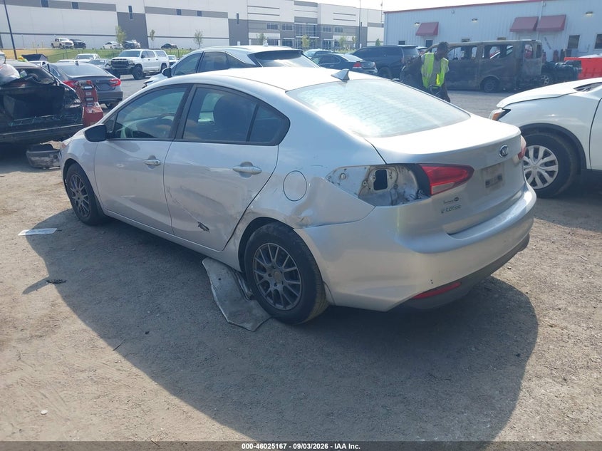 Vin: 3kpfk4a73je225478, lot: 46524558, kia forte lx 20183