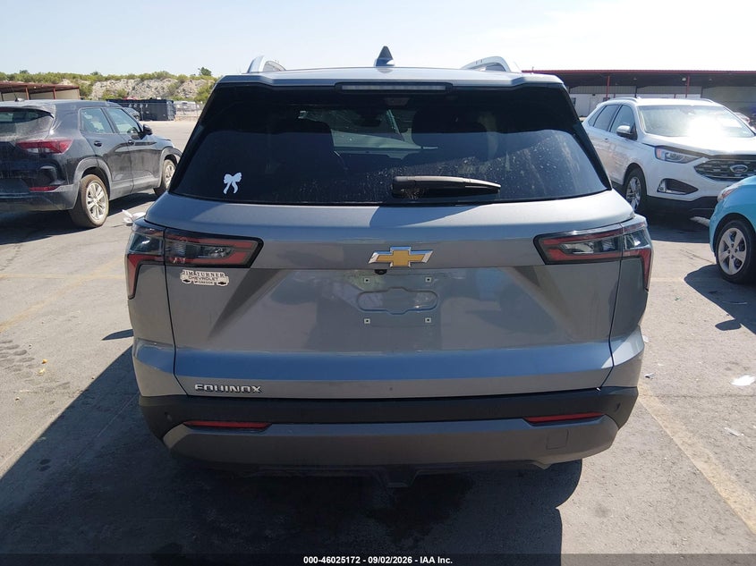 CHEVROLET EQUINOX 2025 VIN 3GNAXHEG9SL250368