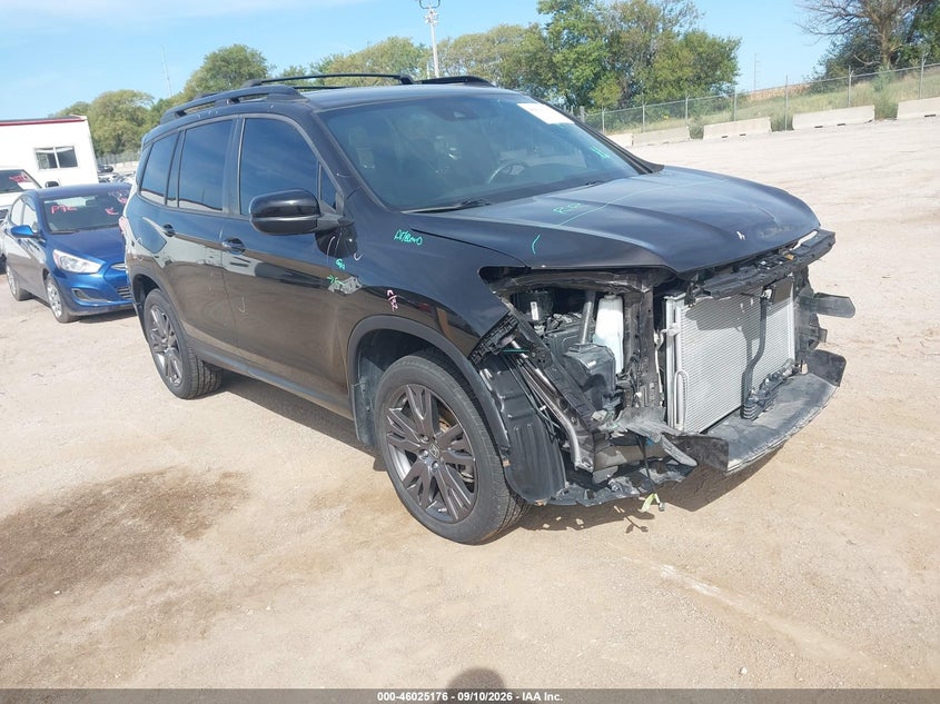 Vin: 5fnyf8h20kb022946, lot: 46524567, honda passport sport 2019 img_1