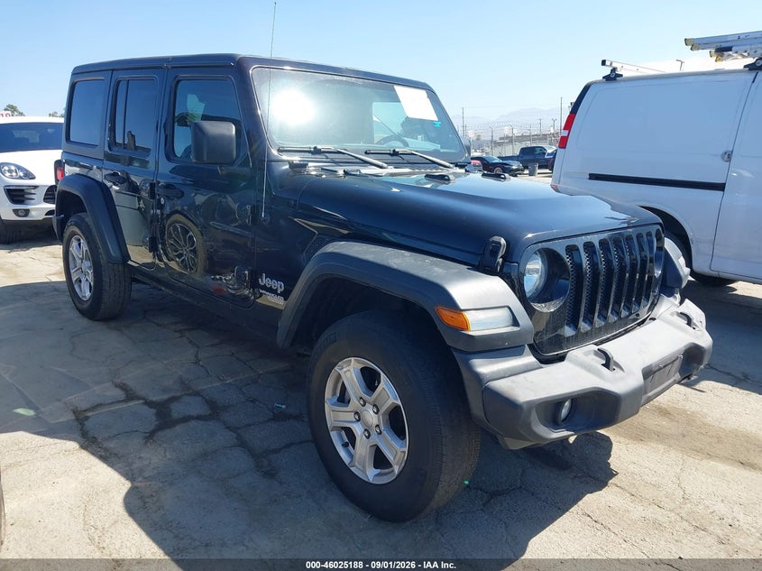 Vin: 1c4hjxdgxlw291267, lot: 46524579, jeep wrangler unlimited sport 4x4 2020 img_1