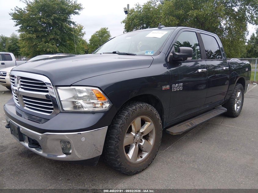 Vin: 3c6rr7lt5gg164210, lot: 46524582, ram 1500 big horn 20162