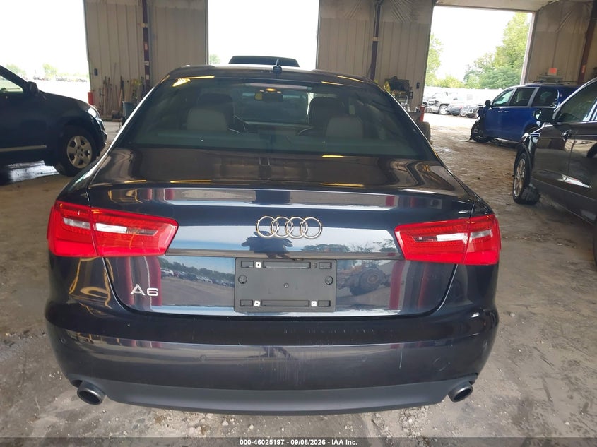 AUDI A6 2014 VIN WAUGFAFC6EN037954