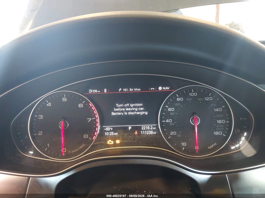 AUDI A6 2014 VIN WAUGFAFC6EN037954