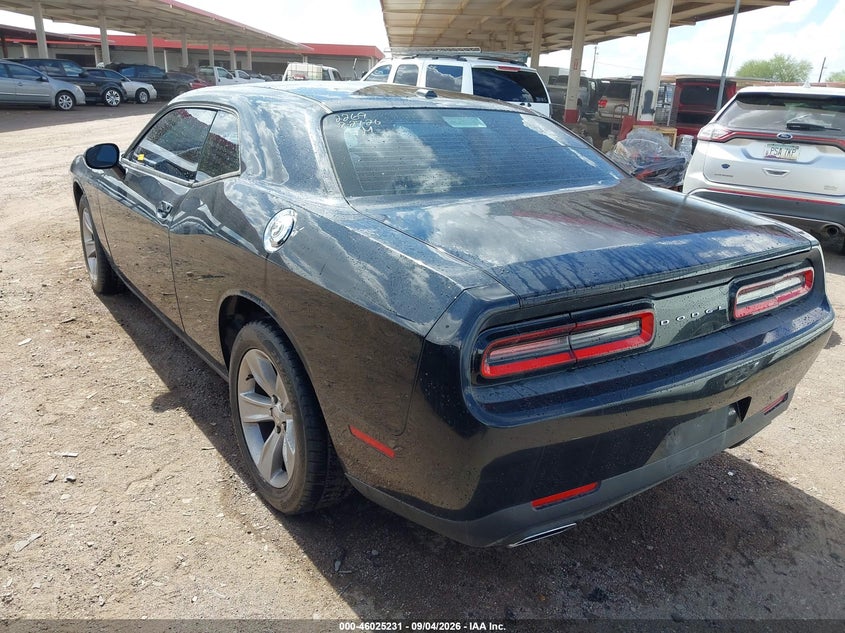 Vin: 2c3cdzag7fh822269, lot: 46524622, dodge challenger sxt 20153