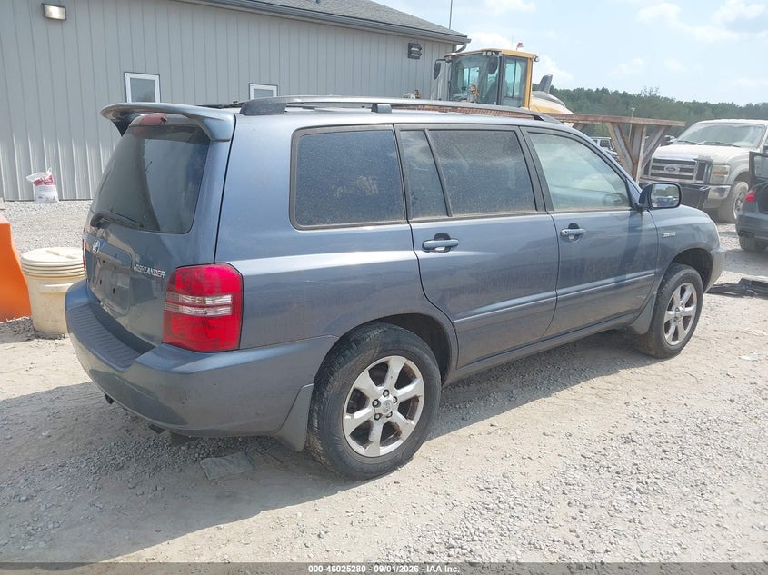 TOYOTA HIGHLANDER 2002 VIN JTEHF21A920049880