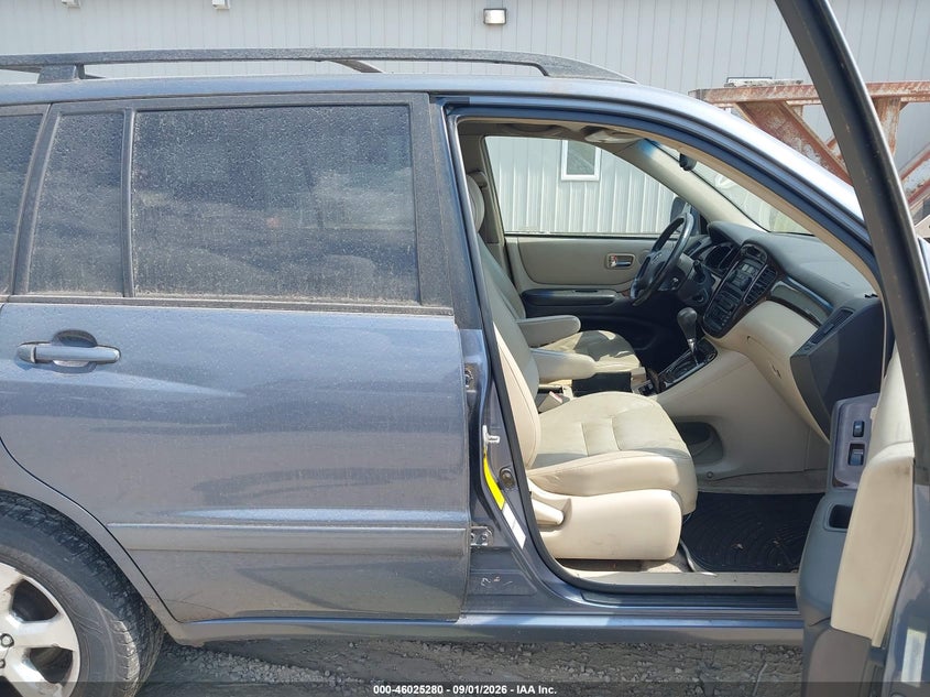 TOYOTA HIGHLANDER 2002 VIN JTEHF21A920049880