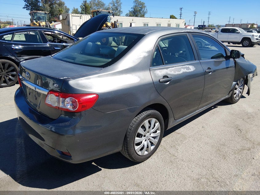 2013 TOYOTA COROLLA SEDAN 1.8L I-4 DOHC, VVT, REGULAR , 132HP