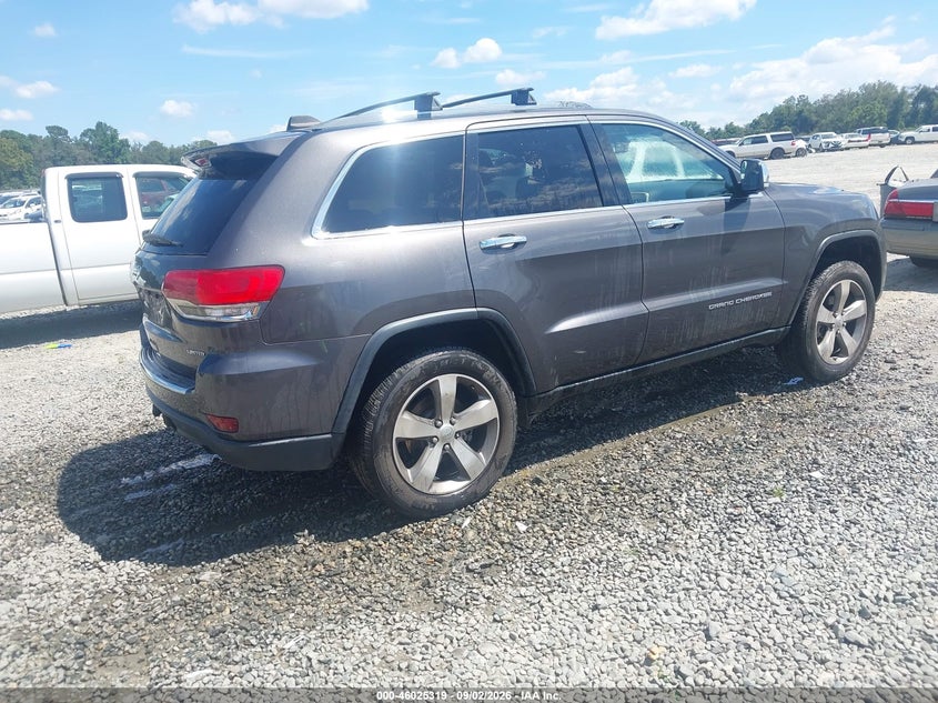 Vin: 1c4rjebg2ec348318, lot: 46524710, jeep grand cherokee limited 20144