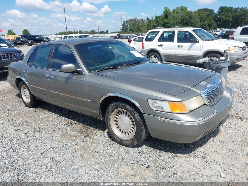 2000 Mercury Grand Marquis Ls, Wear, IAAI, VIN 2MEFM75W6YX607360