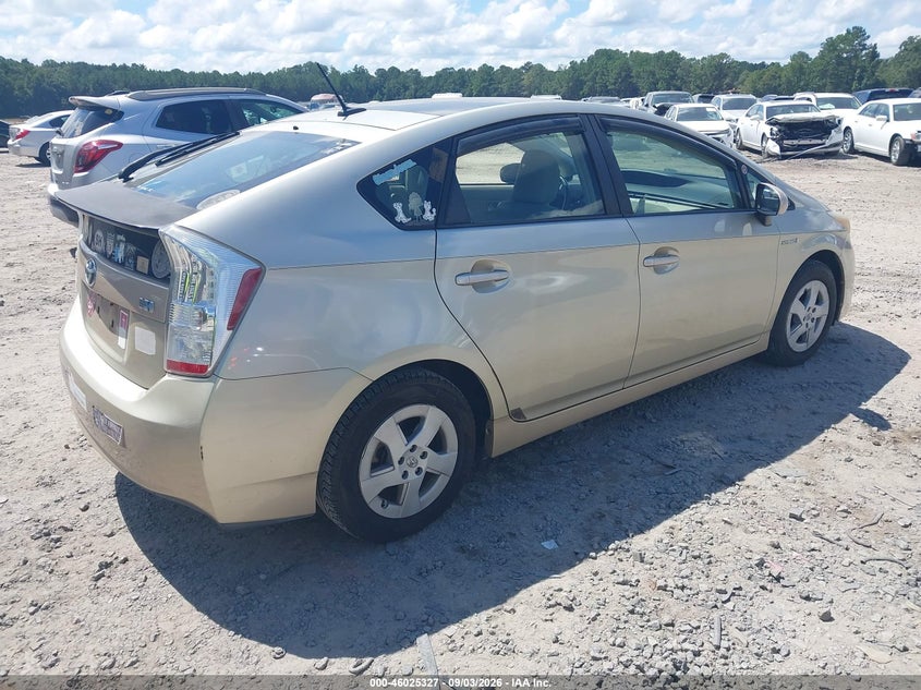 2010 TOYOTA PRIUS auction photo 4