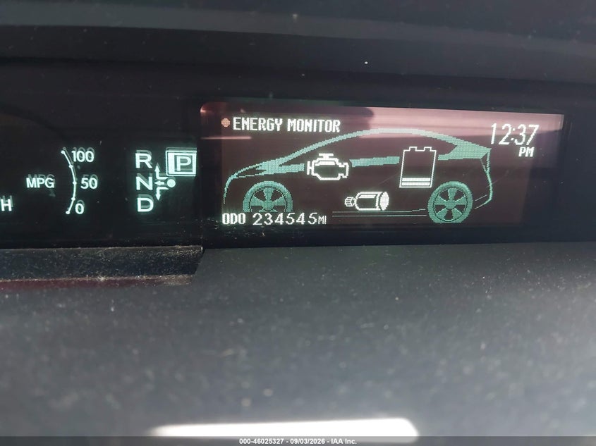 2010 TOYOTA PRIUS auction photo 7