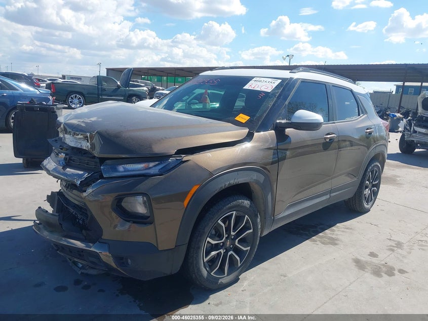 Vin: kl79mvsl6mb167387, lot: 46524746, chevrolet trailblazer fwd activ 20212