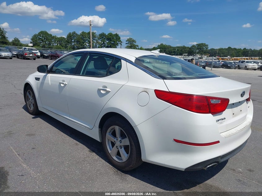 2014 KIA OPTIMA auction photo 3