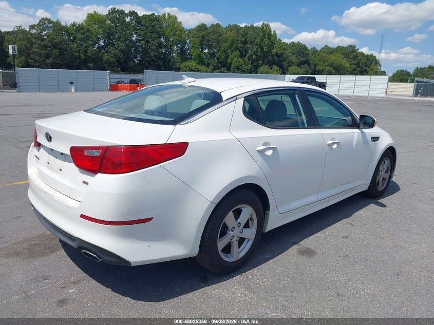 2014 KIA OPTIMA auction photo 4