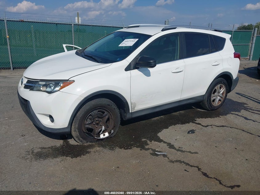 Vin: jtmbfrev4ej005865, lot: 46524751, toyota rav4 le 20142