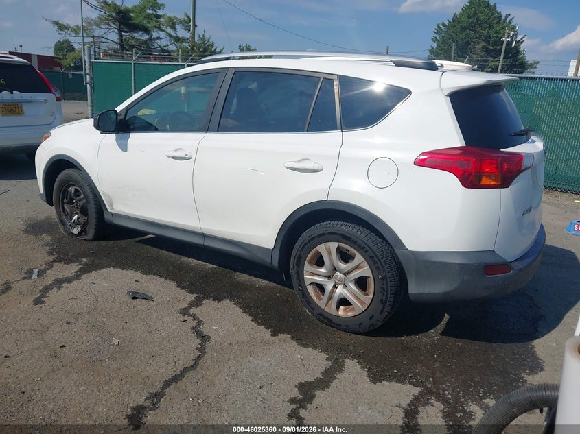 Vin: jtmbfrev4ej005865, lot: 46524751, toyota rav4 le 20143