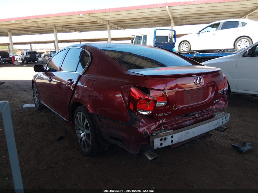 LEXUS GS 430 2006 VIN JTHBN96S765006850