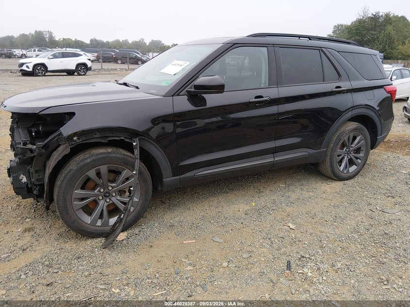 Vin: 1fmsk8dh5ngb02857, lot: 46524778, ford explorer xlt 20222