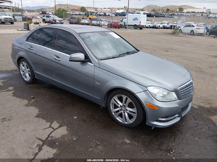 2012 MERCEDES-BENZ C 250 auction photo 1