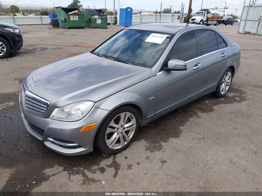 2012 MERCEDES-BENZ C 250 auction photo 2