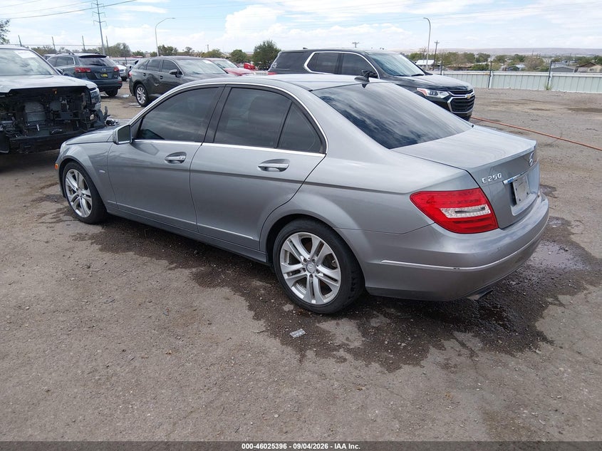 2012 MERCEDES-BENZ C 250 auction photo 3