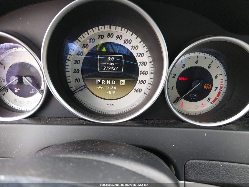 2012 MERCEDES-BENZ C 250 auction photo 7
