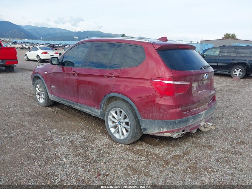 BMW X3 2014 VIN 5UXWX9C58E0D26946